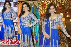 Neha Sharma Blue Suit