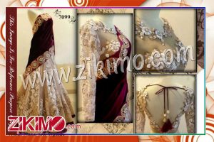 Indian Bollywood Replica Bridal Purplewine Velvet Long Skirt Lengha