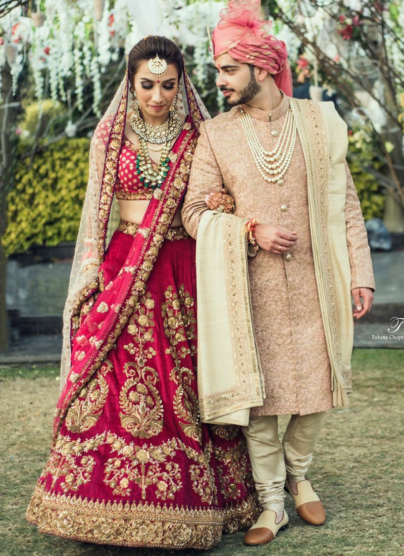 elegant bridal lehenga