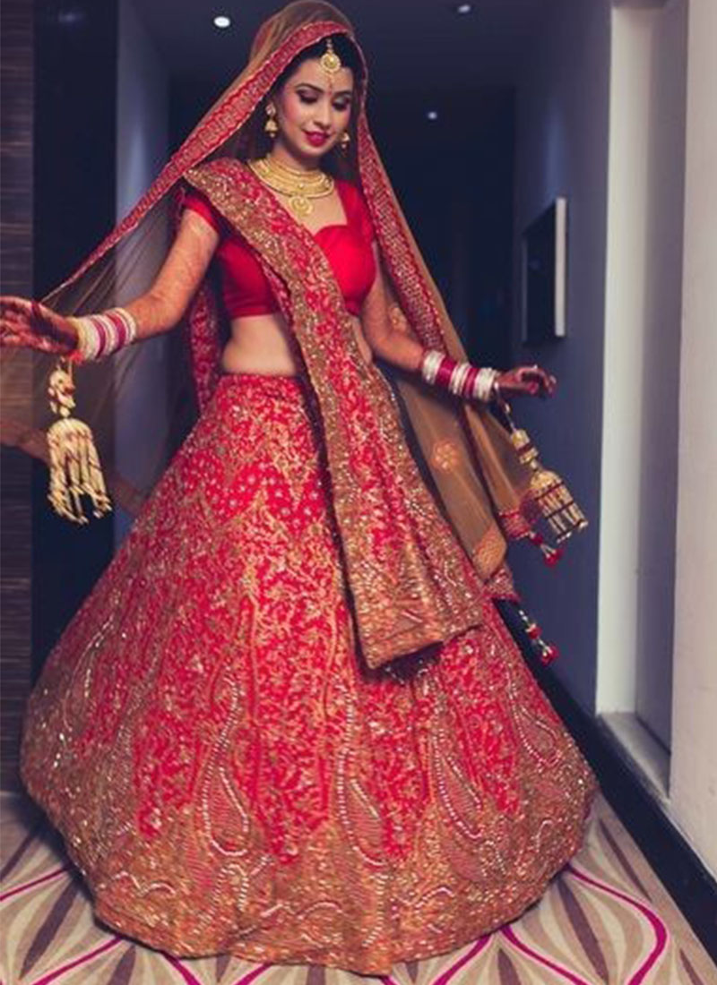 indian bridal lehenga choli